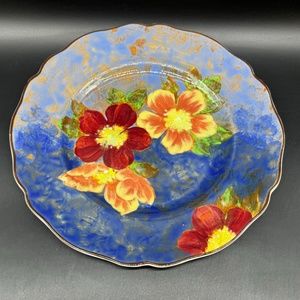 Royal Doulton D622 Hand painted Wild Roses 10 1/2" Plate England